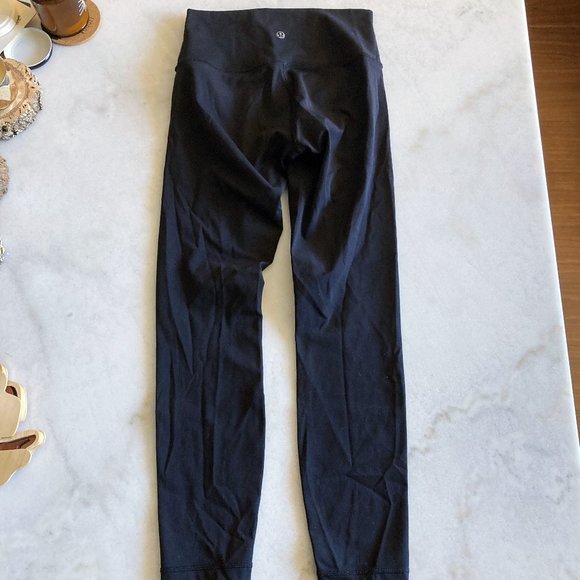 Lululemon Wunder Under Hi-rise tight black legging - Picture 6 of 8
